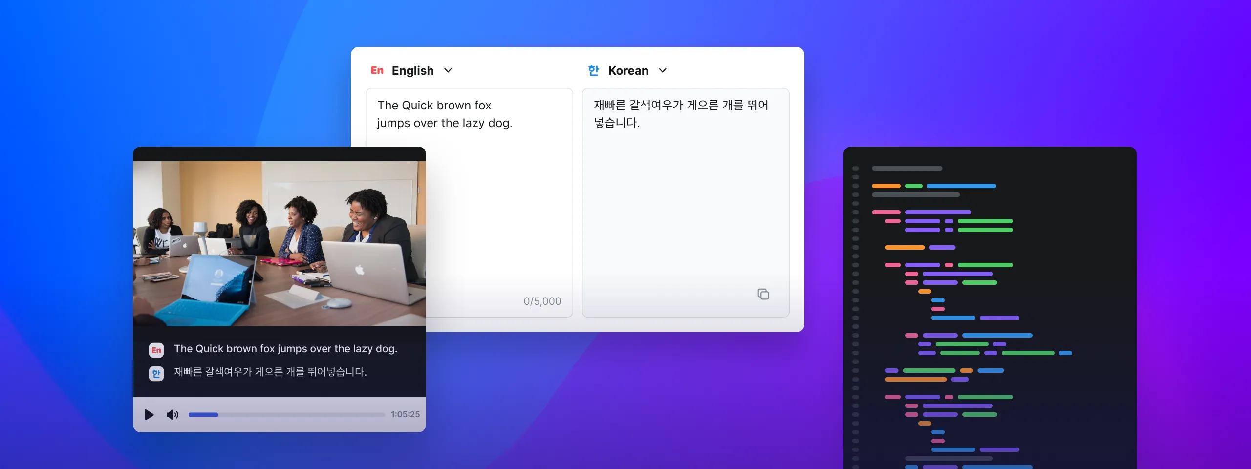 XL8 Translation API Demo - Text translation, media localization, and API integration