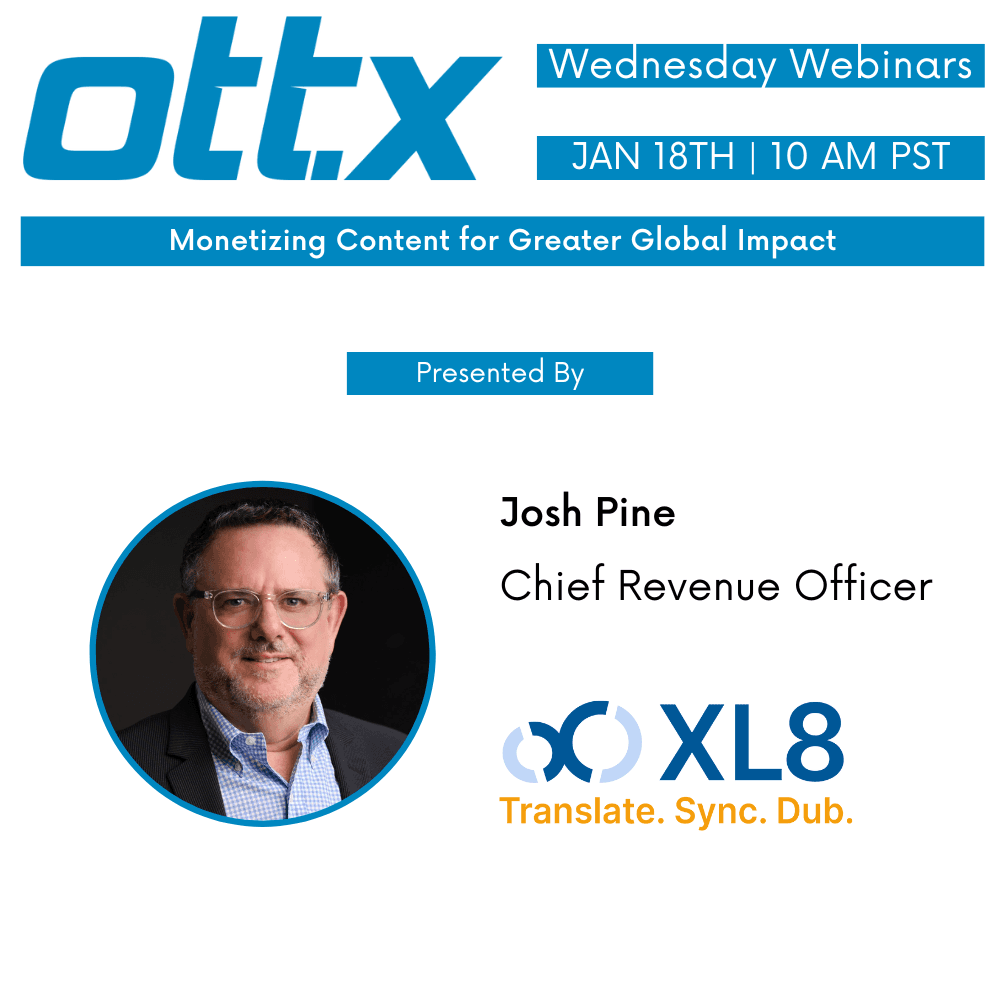Join our webinar on Monetizing Content for Greater Global Impact - register now!