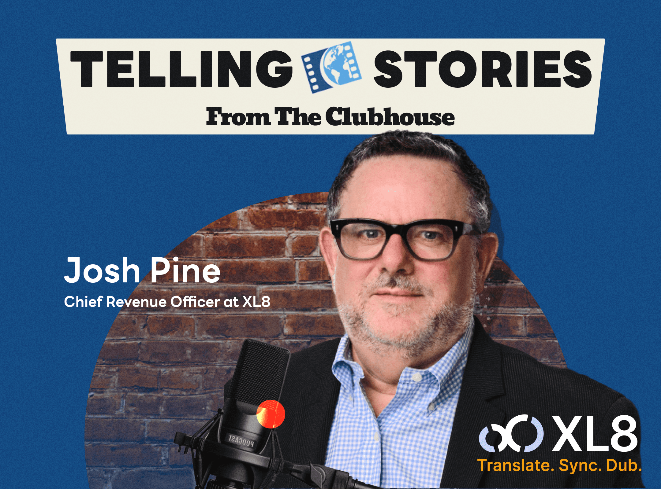 Josh, CRO at XL8, speaks at EGA’s Telling Stories From The Clubhouse