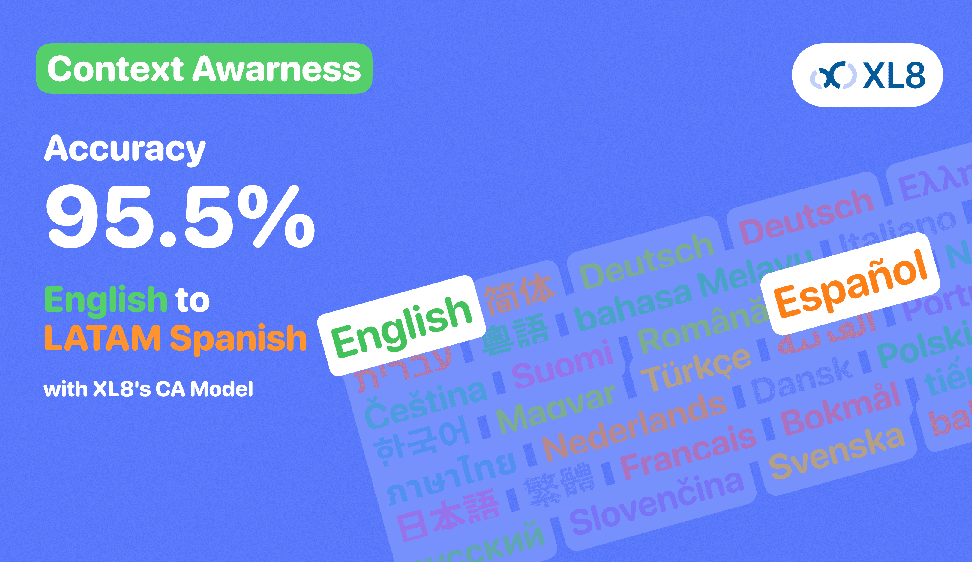 XL8 Announces New Context Awareness Language Pairs