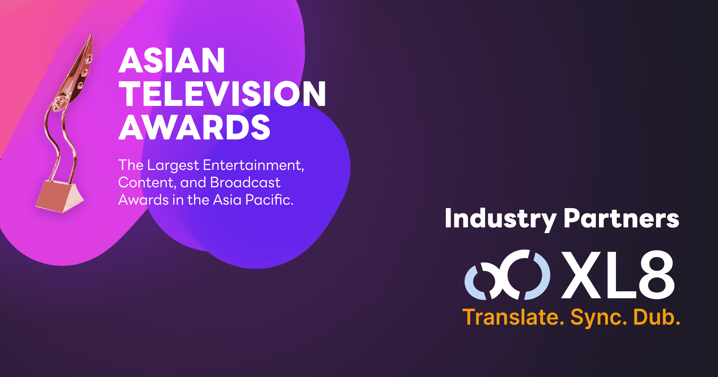XL8 became one of the partners of the "Asian Television Awards”