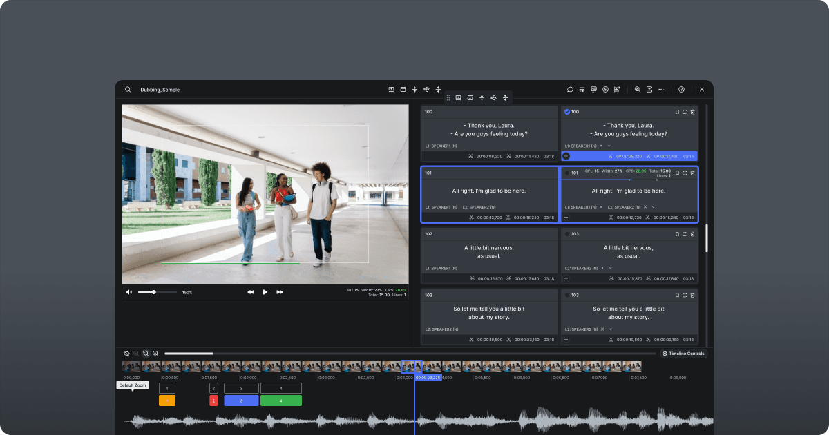 Introducing MediaCAT Editor: Fast, Precise AI Subtitling in the Cloud