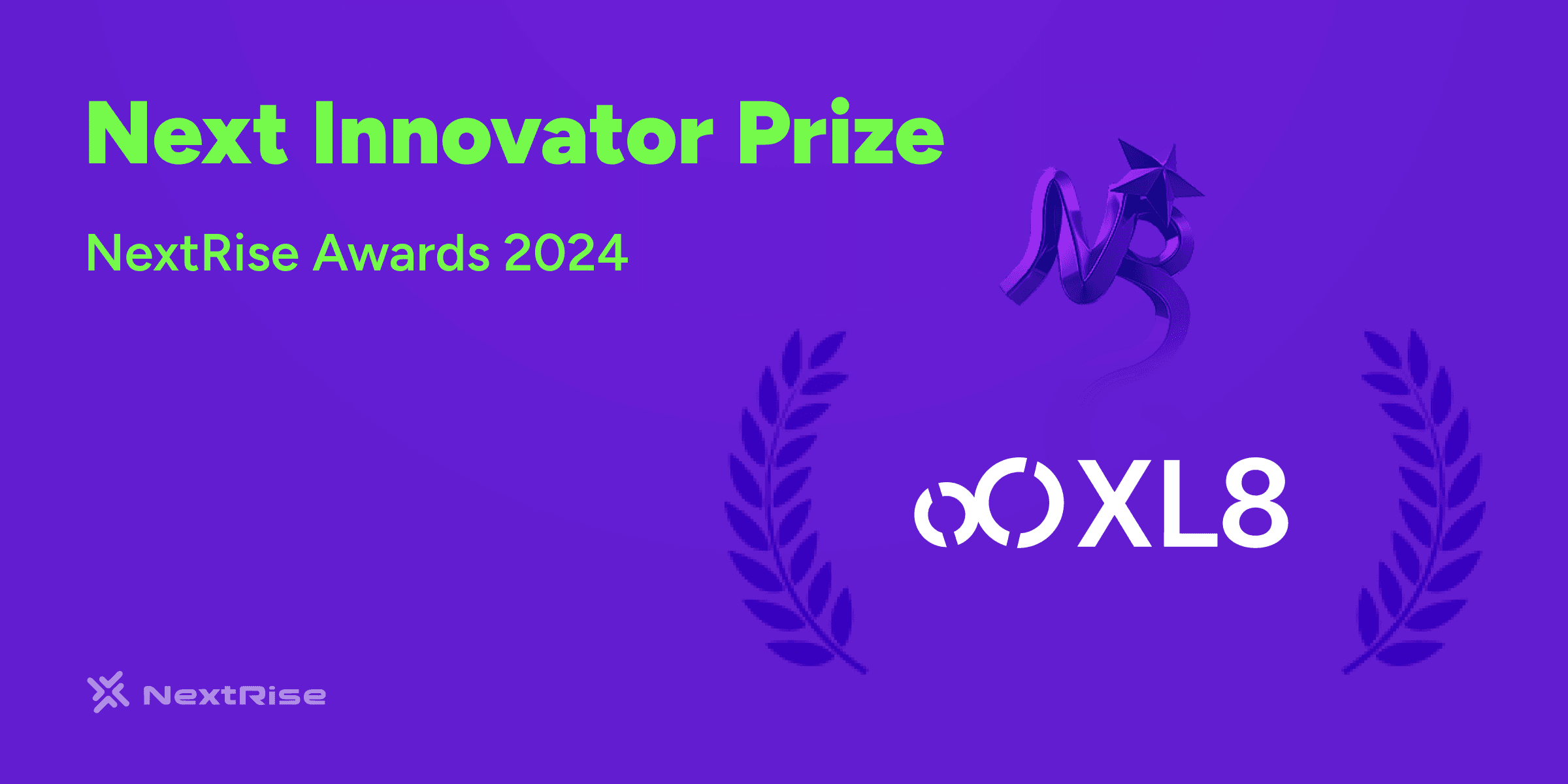 XL8 Wins "Next Innovator Award" at NextRise Awards 2024